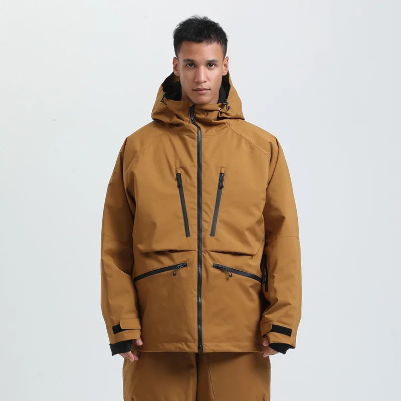 Unisex Skijacke Wintersport Funktionales Nylon