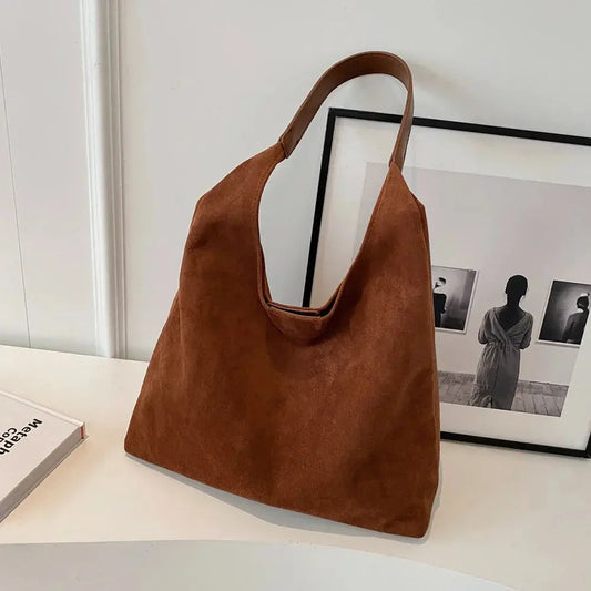 Elisa Damen Tote Tasche Wildleder - Norvielle