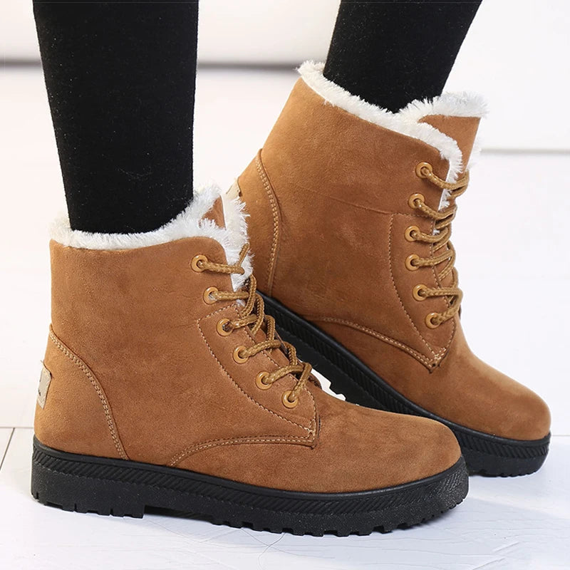 Norvielle Damen Stiefel Warm