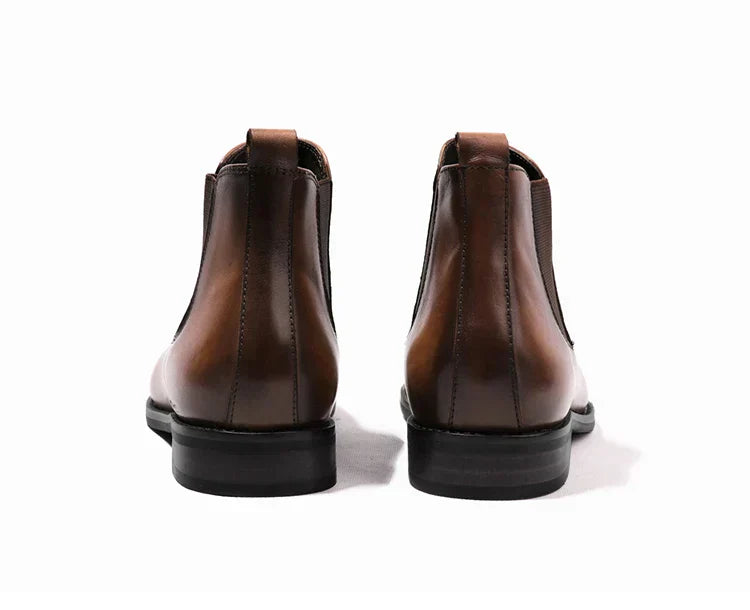 Herren Stiefeletten Schlichte Form