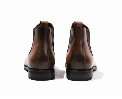Herren Stiefeletten Schlichte Form