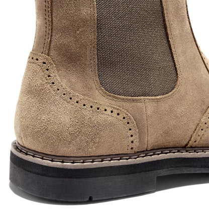 Herren Chelsea Boots Elastisch Pembroke