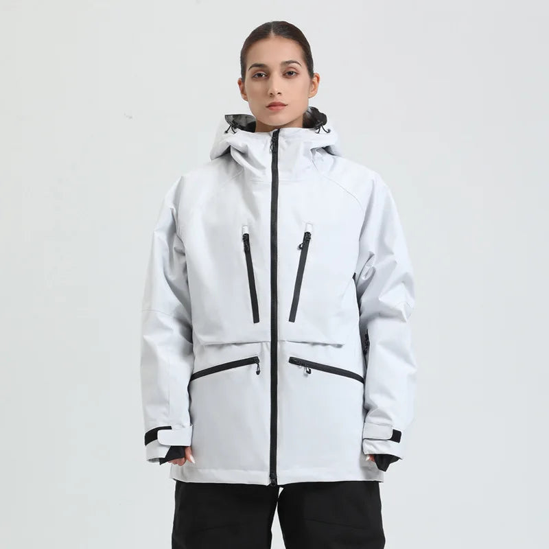 Unisex Skijacke Wintersport Funktionales Nylon