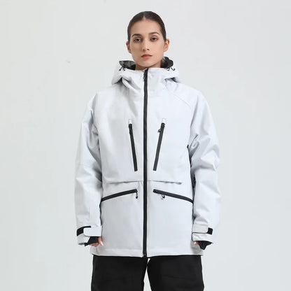 Unisex Skijacke Wintersport Funktionales Nylon