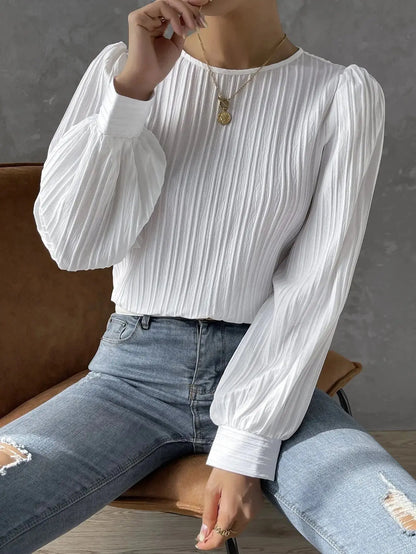 Emma | Zeitlos Elegante Bluse Zendoo.de