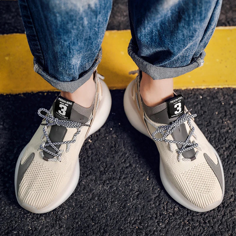 Orthopädische Sneaker Damen Mesh Schnürung