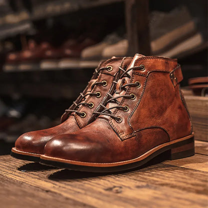 Herren Stiefel Norvielle Leder