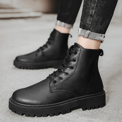 Herren High- Stiefel Wasserdicht Rutschfest