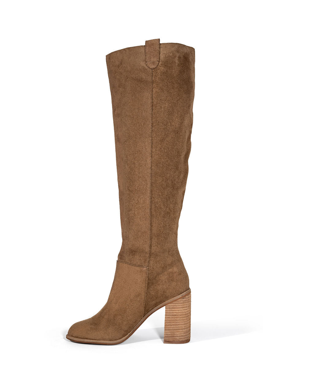 Norvielle Damen Slouch Stiefel mit Heiligenschein