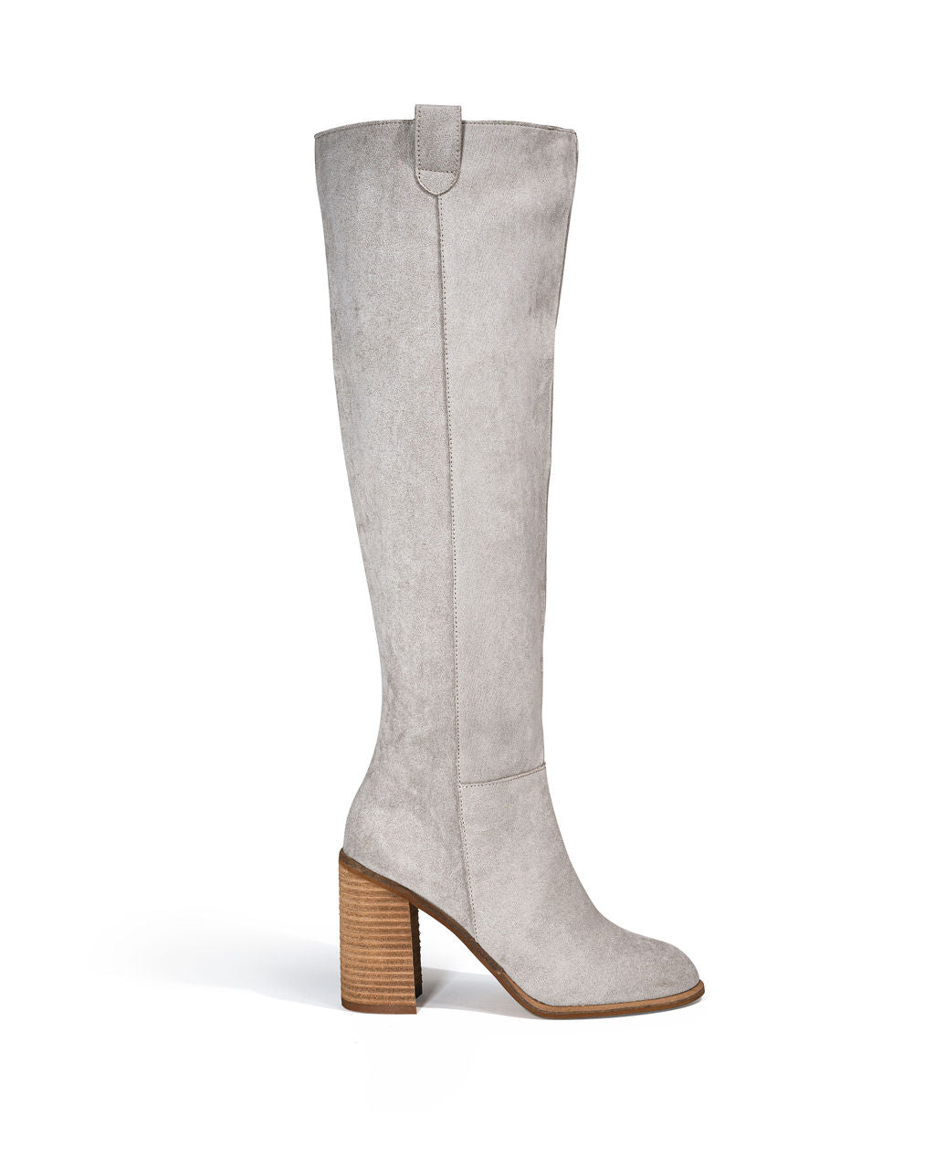 Norvielle Damen Slouch Stiefel mit Heiligenschein