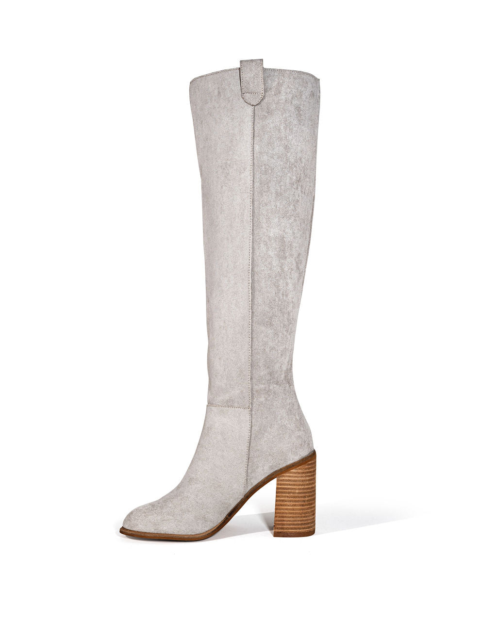 Norvielle Damen Slouch Stiefel mit Heiligenschein