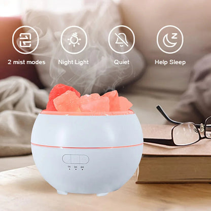 USB Salzlampen-Diffusor für Ätherisches Öl