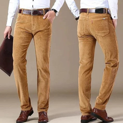 Herrenhose Gerade Bein Frontöffnung