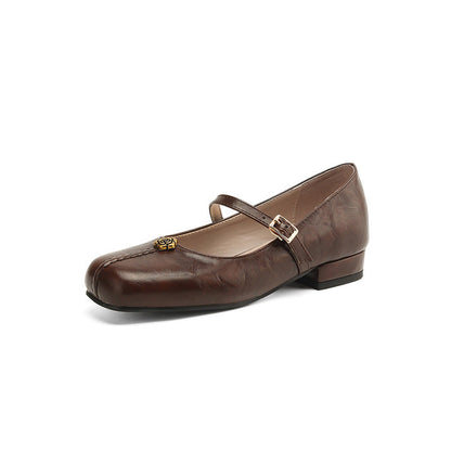 Damen Frühlingsballett Schuhe mit Riemen - Norvielle
