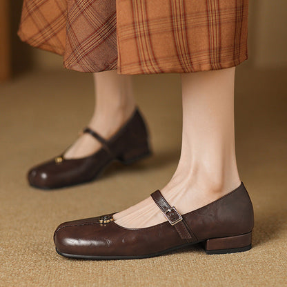 Damen Frühlingsballett Schuhe mit Riemen
