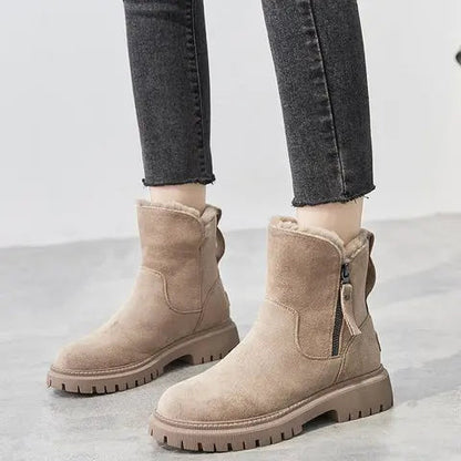 Damen Plüschlaarzen Velvet Weich