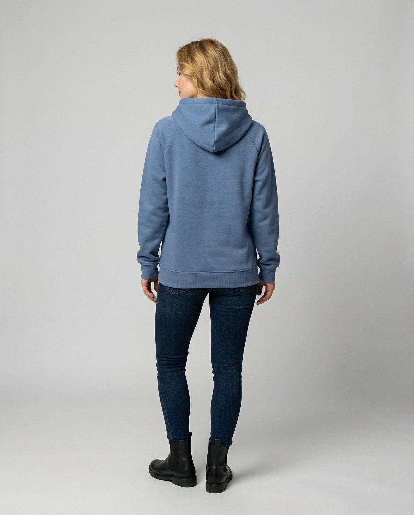 Damen Kapuzenpullover Herzdruck Norvielle