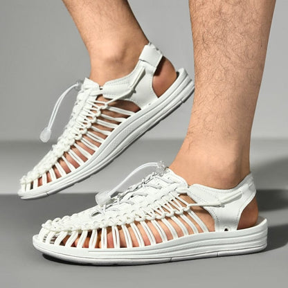 Herren Strandsandalen Runde Zehenpartie