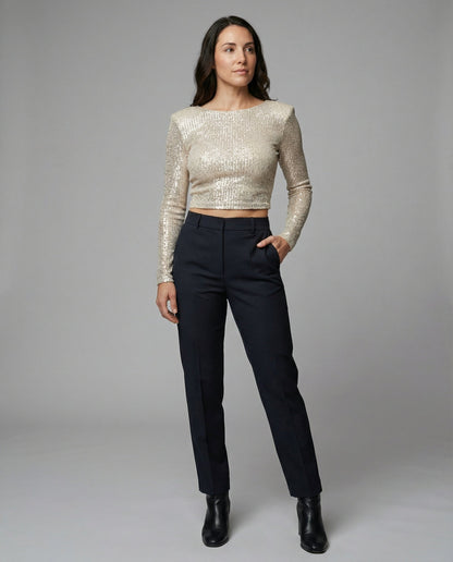 Damen Cropped- Elegant