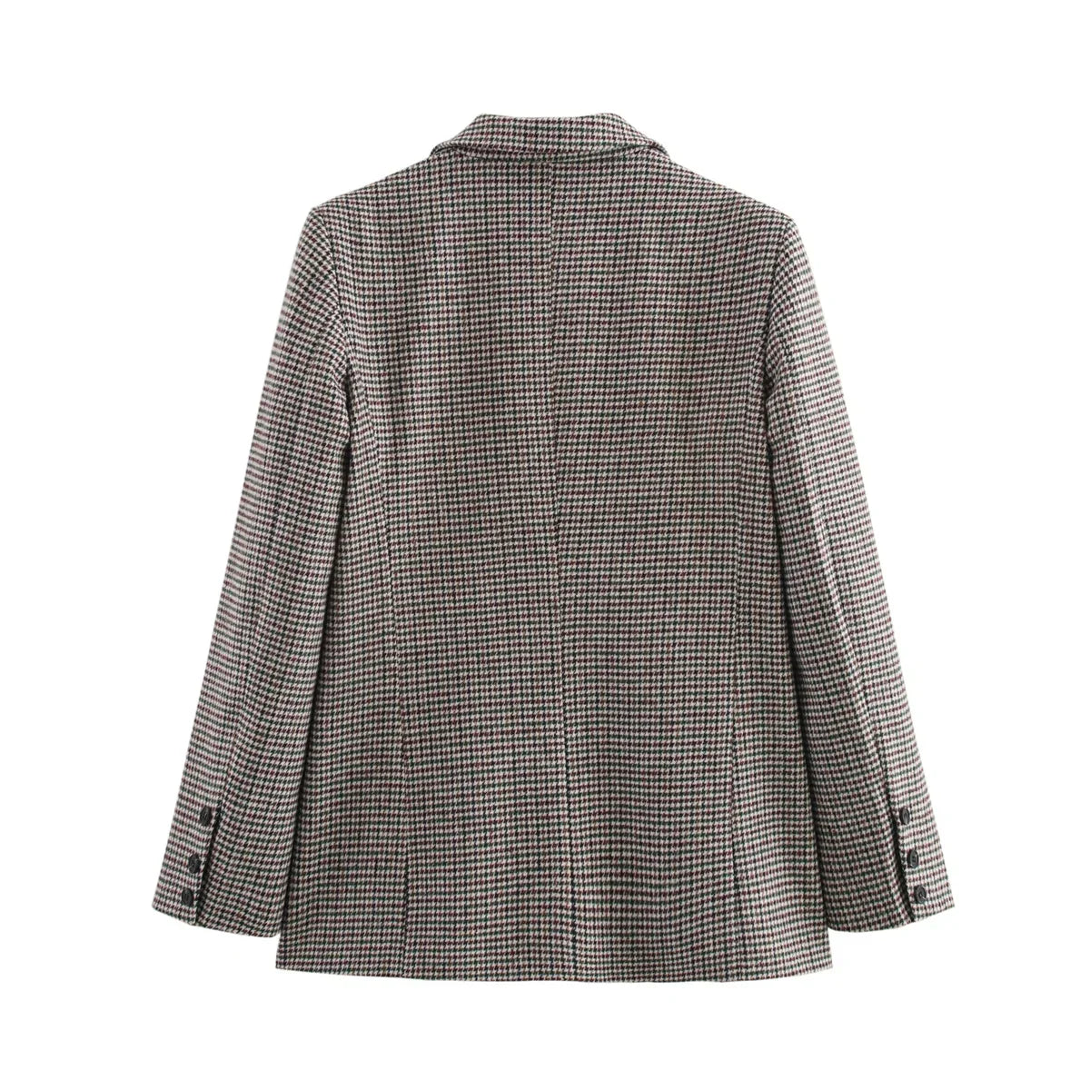 Noverra Damenblazer Kariert Oversized Klassisch