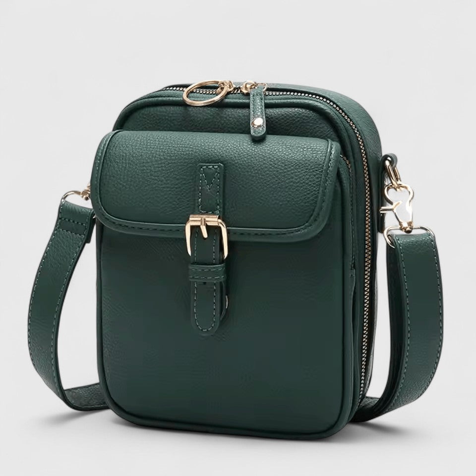 Damen Schultertasche Alltag Leder