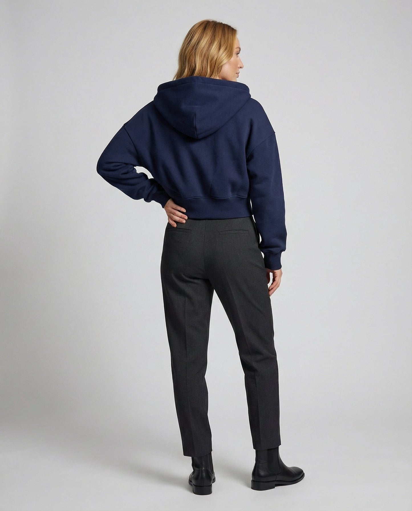 Norvielle Damen Oversize Sweatshirt Mit Reißverschluss