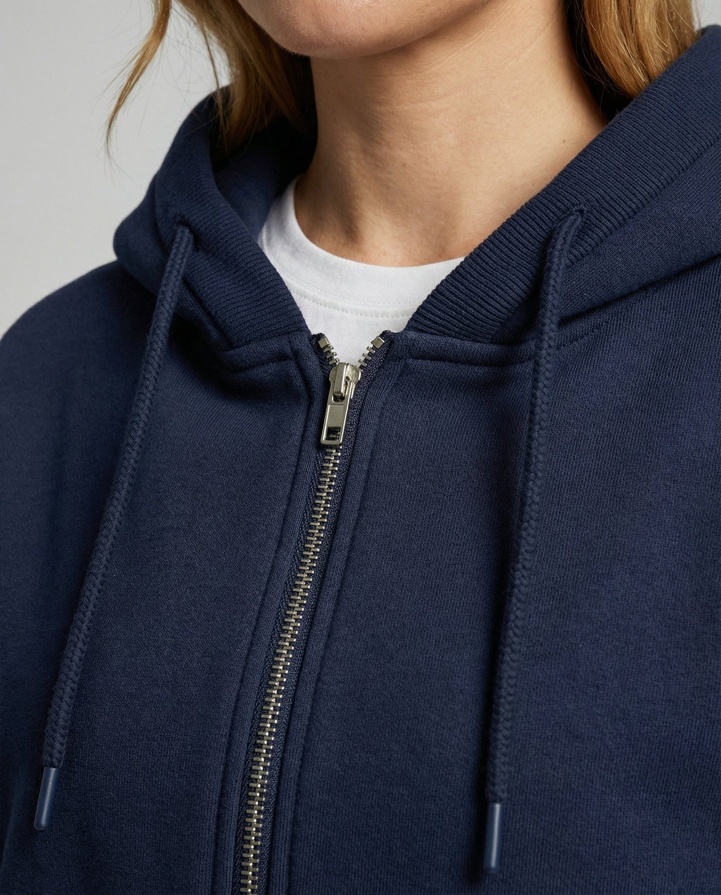 Oversize Sweatshirt mit Reißverschluss