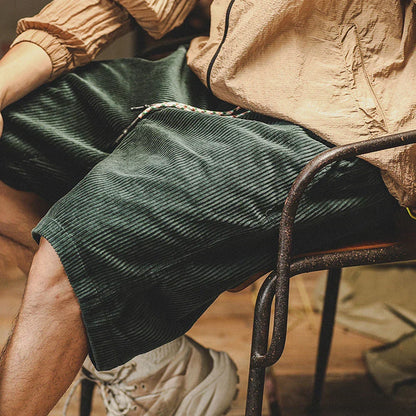 Elias Herren Freizeit-Shorts Elastischer Bund Kordelzug