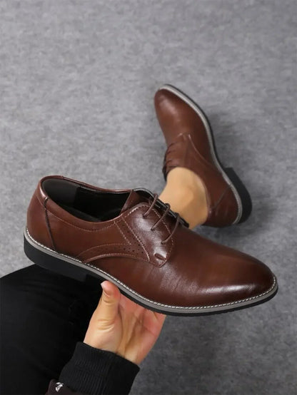 Herren Schnürschuh Business Leder