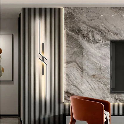 Moderne LED Wandleuchte Minimalistisch Wohnzimmer Flur