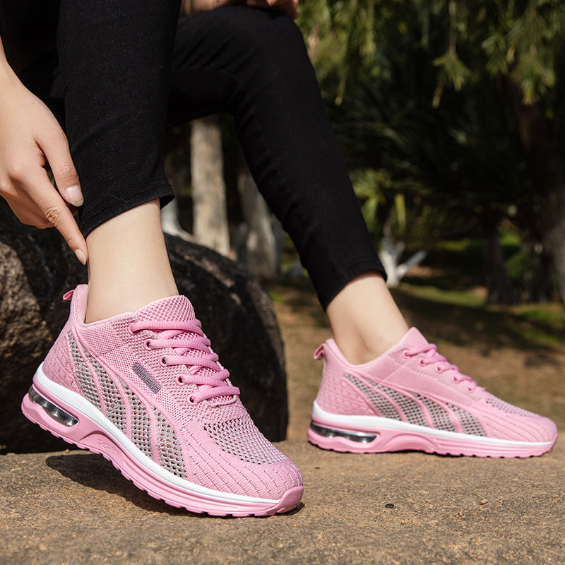 Norvielle Damen Orthopädische Laufschuhe Rosa