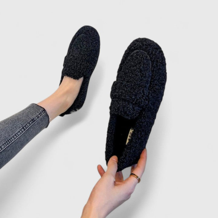 Damen Warme Slipper Elegantes Design