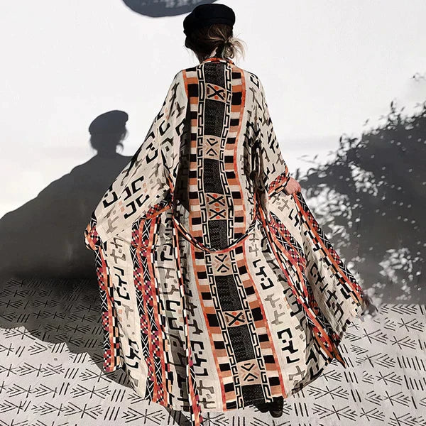 Damen Kimono Modern Baumwolle