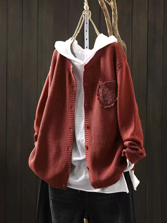 Ansley Damen Cardigan Gemütlich - Norvielle