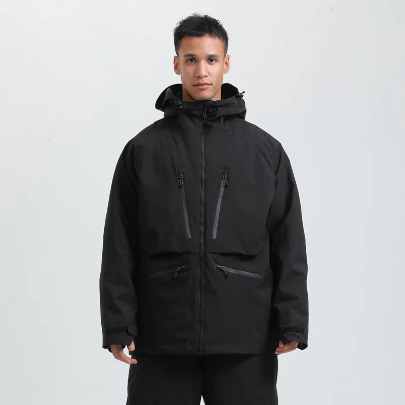 Unisex Skijacke Wintersport Funktionales Nylon