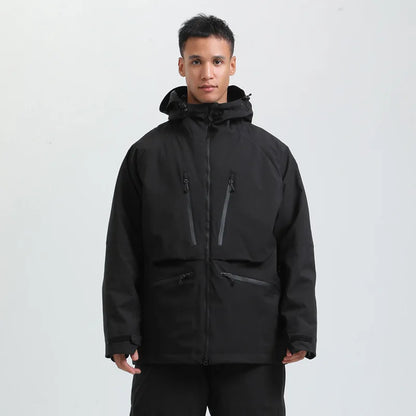 Unisex Skijacke Wintersport Funktionales Nylon