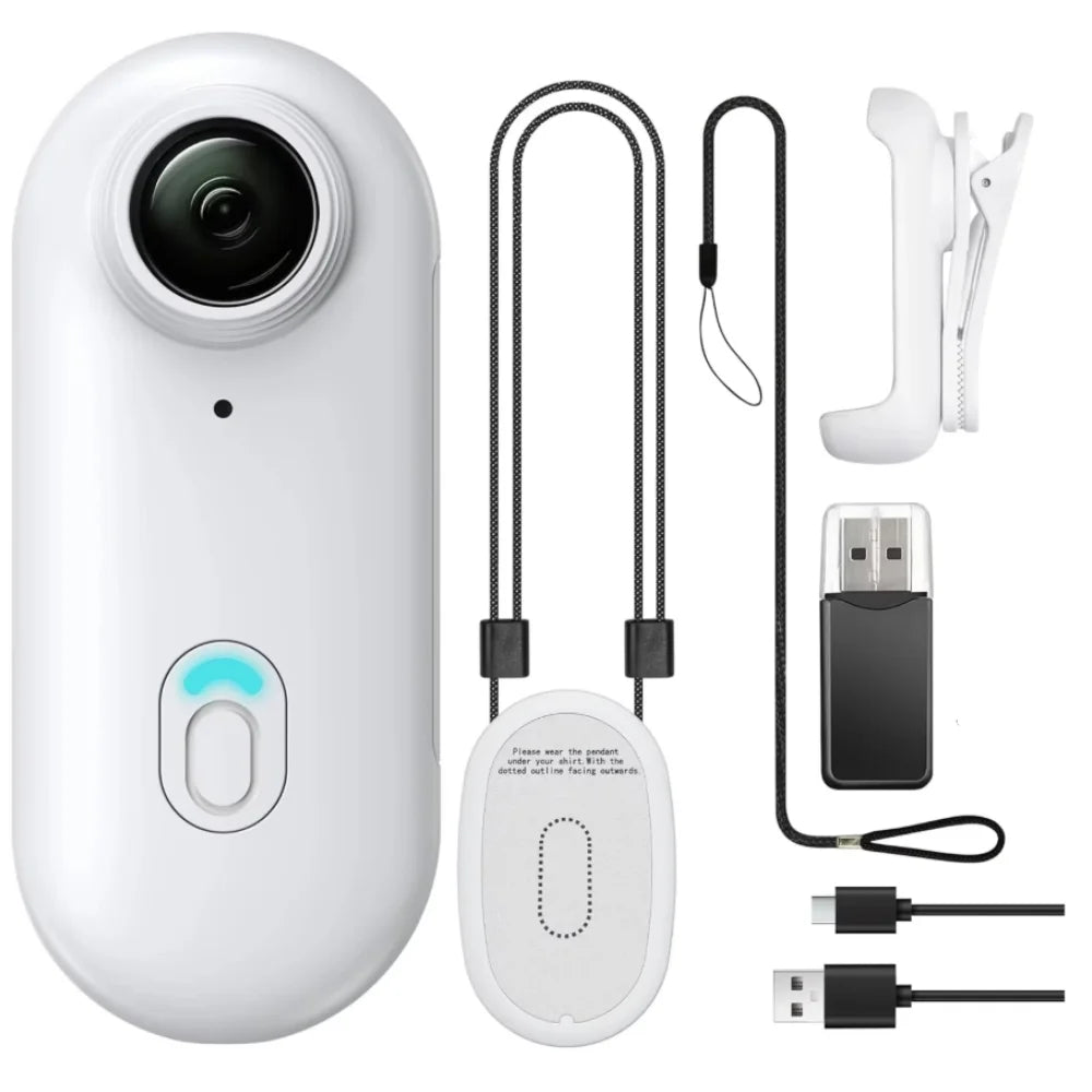 Wasserdichte 4K Action-Kamera WiFi Tragbar Magnetclip 360° Halterung
