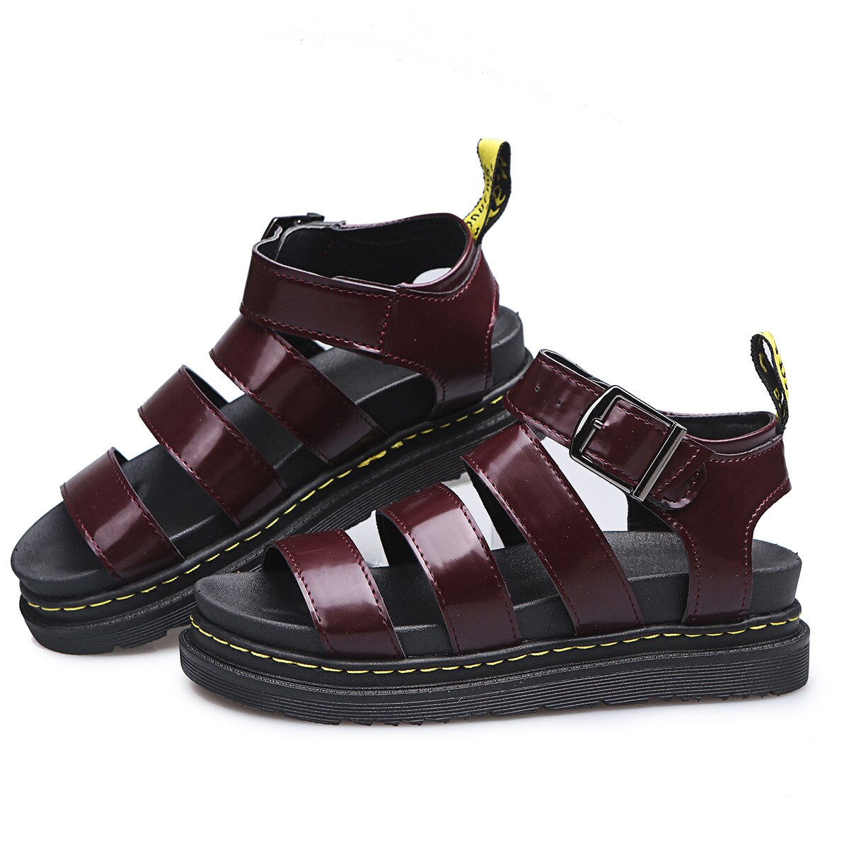 Loren Damen Sandalen Bequem Elegant Leder