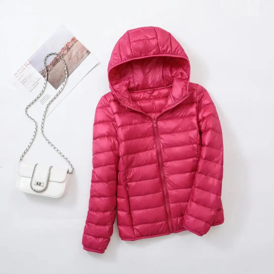 Norvielle Damen Daunenjacke Leicht Herbst Winter