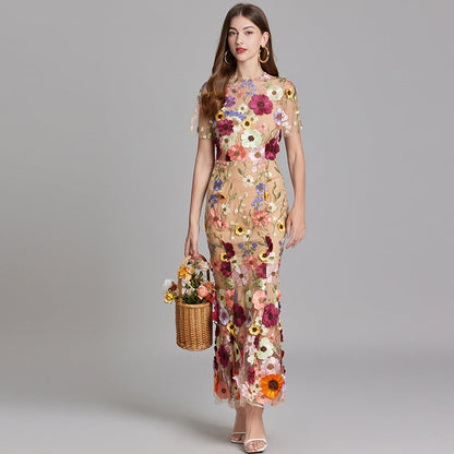 Damen Ärmelloses Maxikleid
