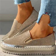 Norvielle Damen Slip-On Sneaker Schillernd