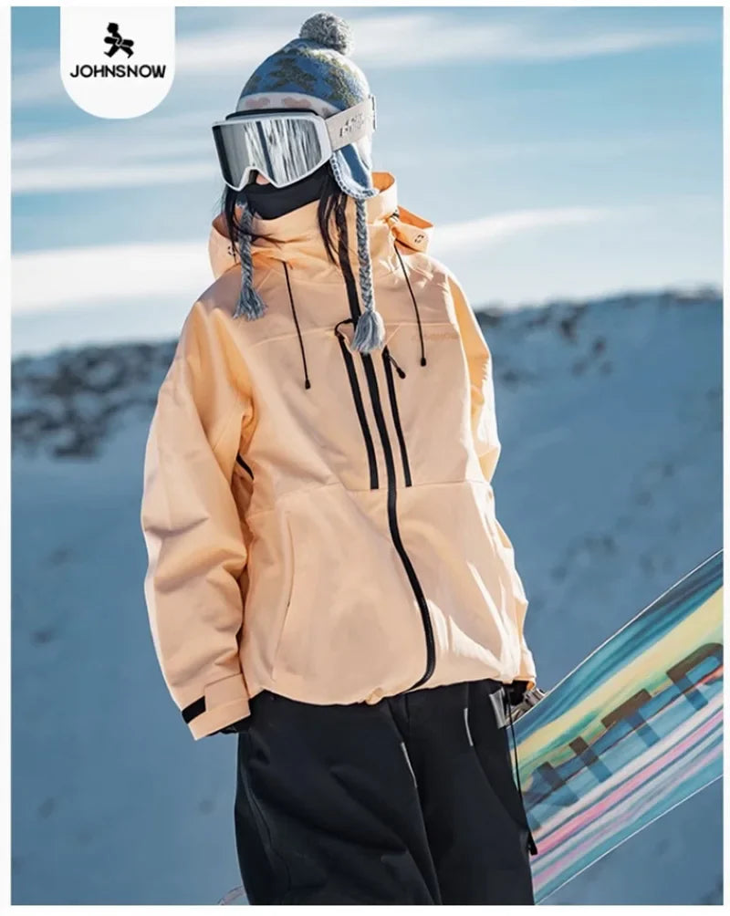 Unisex Jacke Kapuze Frontverschluss