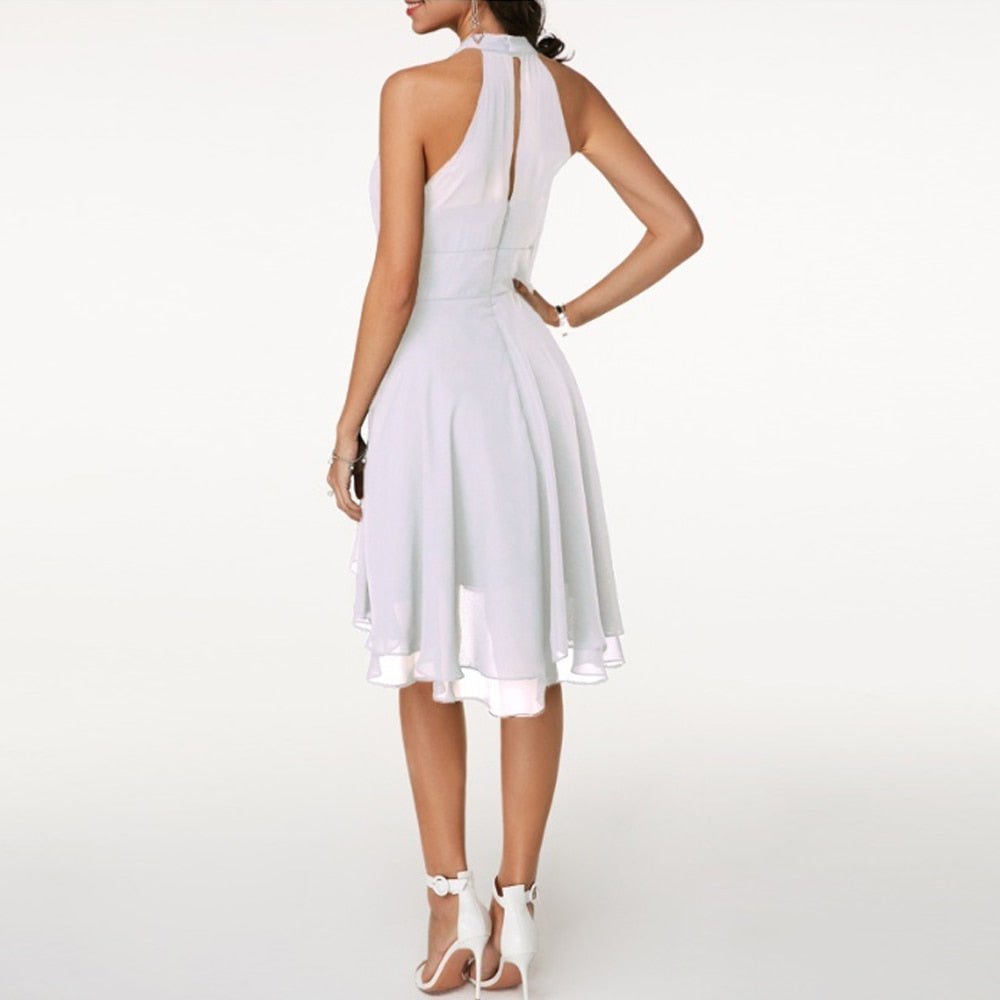 Stilvolles A-Linien Damenkleid - Norvielle