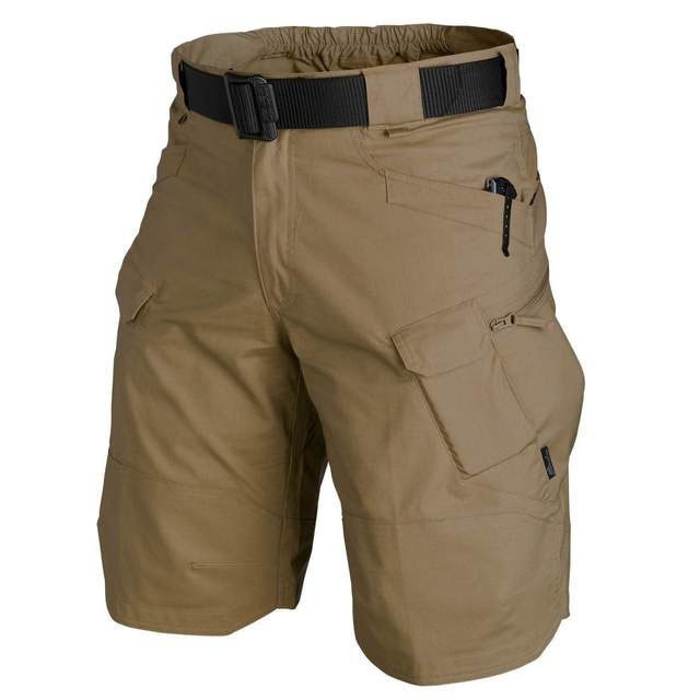 Herren Cargohosen Baumwolle Beige