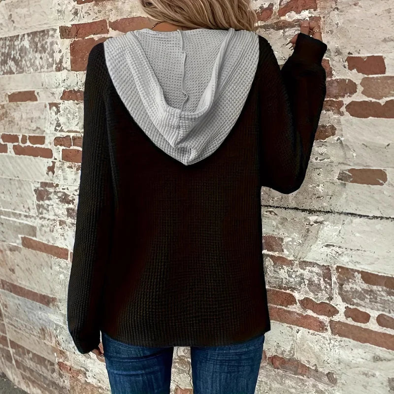 Norvielle Damen Hoodie Sweatshirt Mit Kapuze - Norvielle