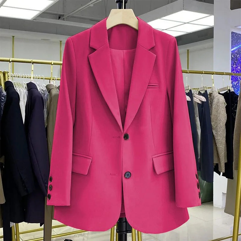 Norvielle Damen Freizeitblazer Elegant