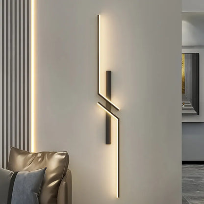 Moderne LED Wandleuchte Minimalistisch Wohnzimmer Flur - Norvielle