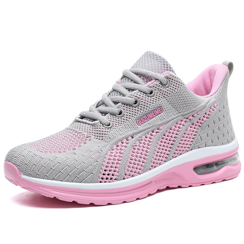 Norvielle Damen Orthopädische Laufschuhe Rosa