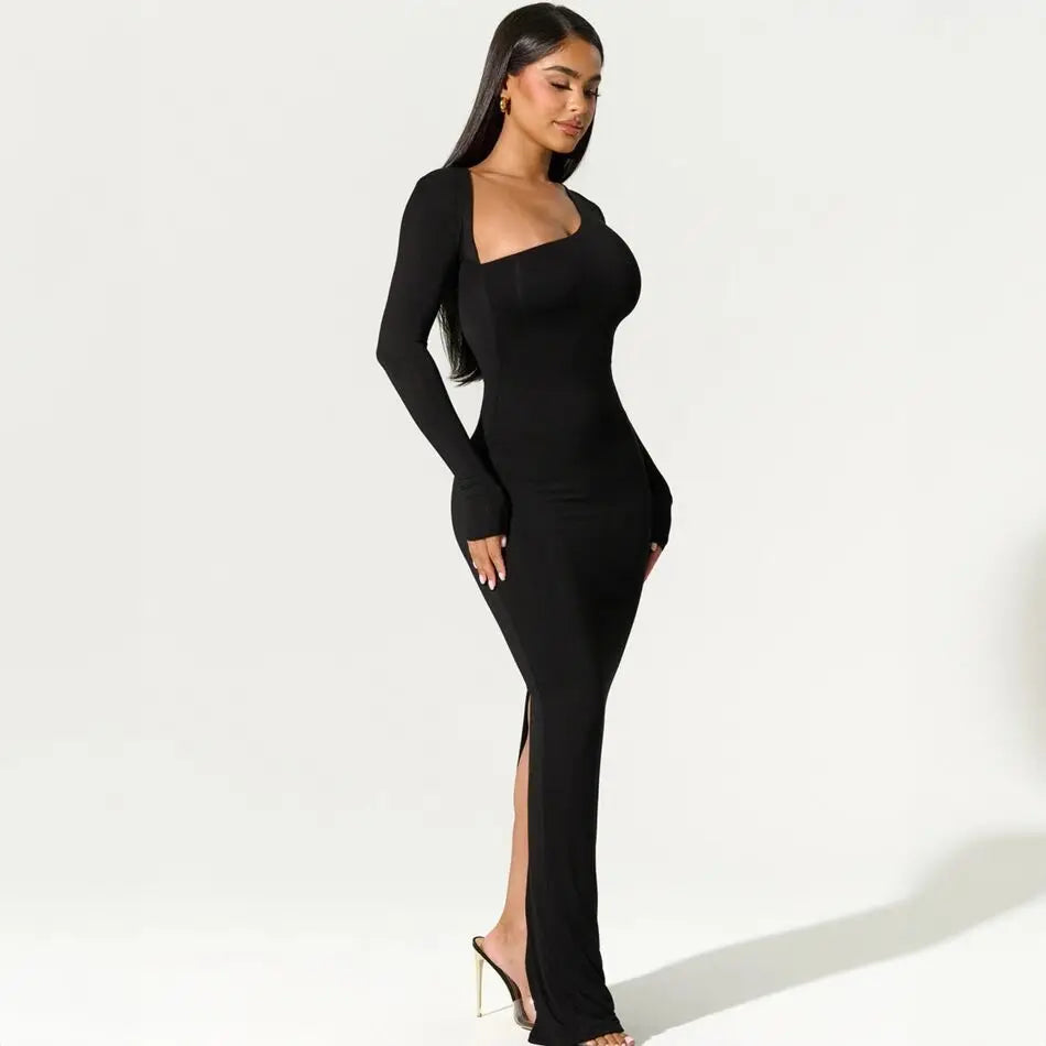Damen Maxikleid Juna