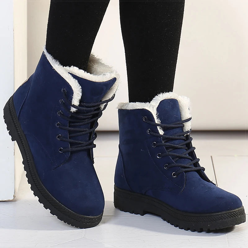Norvielle Damen Stiefel Warm